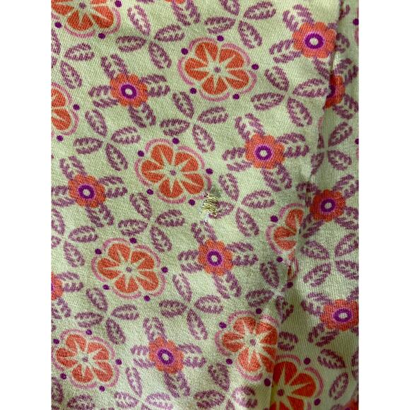 Matilda Jane Happy & Free Theme Park Knit Ruffle Shorties Yellow Pink Floral 10 - Picture 4 of 7